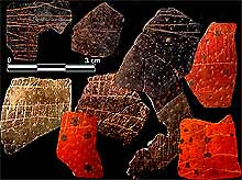 60 тыс. лет назад, материальные символы, Африка