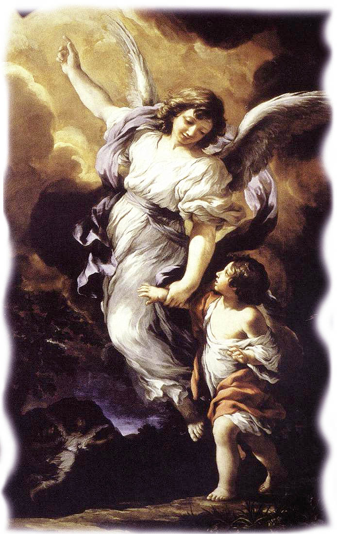 Ангел-хранитель, по Пьетро да Кортона , 1656